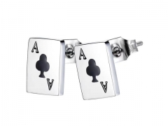 HY Wholesale Jewelry Popular Earrings 316L Stainless Steel Earrings Jewelry-HY0157E0038