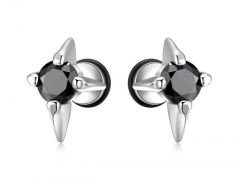 HY Wholesale Jewelry Popular Earrings 316L Stainless Steel Earrings Jewelry-HY0157E0260