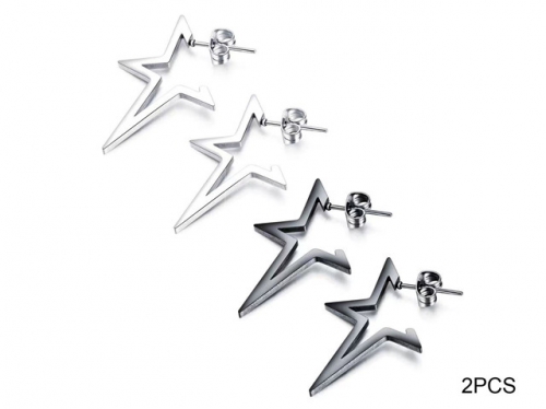 HY Wholesale Jewelry Popular Earrings 316L Stainless Steel Earrings Jewelry-HY0157E0200