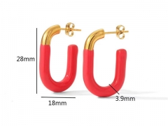 HY Wholesale Jewelry Popular Earrings 316L Stainless Steel Earrings Jewelry-HY0158E0184