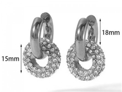 HY Wholesale Jewelry Popular Earrings 316L Stainless Steel Earrings Jewelry-HY0158E0605