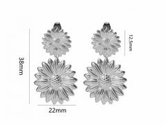 HY Wholesale Jewelry Popular Earrings 316L Stainless Steel Earrings Jewelry-HY0158E0358