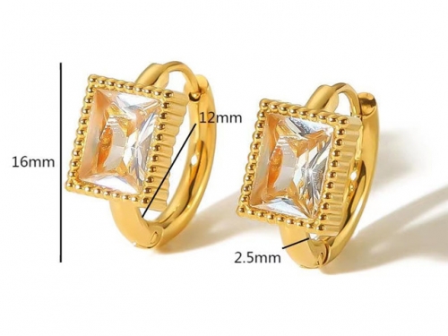 HY Wholesale Jewelry Popular Earrings 316L Stainless Steel Earrings Jewelry-HY0158E0665