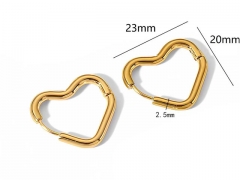 HY Wholesale Jewelry Popular Earrings 316L Stainless Steel Earrings Jewelry-HY0158E0158