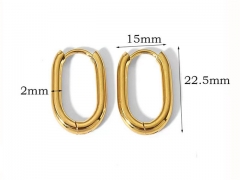 HY Wholesale Jewelry Popular Earrings 316L Stainless Steel Earrings Jewelry-HY0158E0259