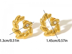 HY Wholesale Jewelry Popular Earrings 316L Stainless Steel Earrings Jewelry-HY0158E0537