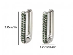 HY Wholesale Jewelry Popular Earrings 316L Stainless Steel Earrings Jewelry-HY0158E0326