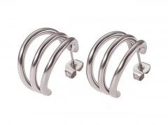 HY Wholesale Jewelry Popular Earrings 316L Stainless Steel Earrings Jewelry-HY0158E0232