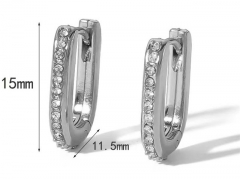 HY Wholesale Jewelry Popular Earrings 316L Stainless Steel Earrings Jewelry-HY0158E0661