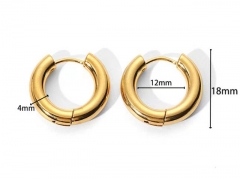 HY Wholesale Jewelry Popular Earrings 316L Stainless Steel Earrings Jewelry-HY0158E0263