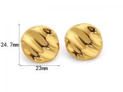 HY Wholesale Jewelry Popular Earrings 316L Stainless Steel Earrings Jewelry-HY0158E0291