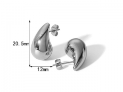 HY Wholesale Jewelry Popular Earrings 316L Stainless Steel Earrings Jewelry-HY0158E0018