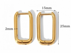 HY Wholesale Jewelry Popular Earrings 316L Stainless Steel Earrings Jewelry-HY0158E0249