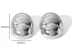 HY Wholesale Jewelry Popular Earrings 316L Stainless Steel Earrings Jewelry-HY0158E0498