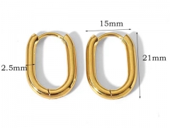 HY Wholesale Jewelry Popular Earrings 316L Stainless Steel Earrings Jewelry-HY0158E0255