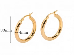 HY Wholesale Jewelry Popular Earrings 316L Stainless Steel Earrings Jewelry-HY0158E0176