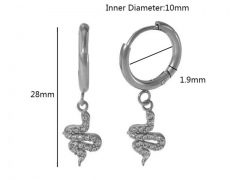 HY Wholesale Jewelry Popular Earrings 316L Stainless Steel Earrings Jewelry-HY0158E0749