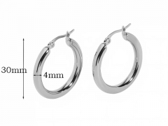 HY Wholesale Jewelry Popular Earrings 316L Stainless Steel Earrings Jewelry-HY0158E0177