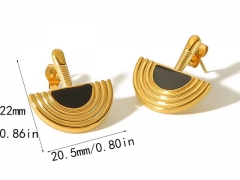 HY Wholesale Jewelry Popular Earrings 316L Stainless Steel Earrings Jewelry-HY0158E0646