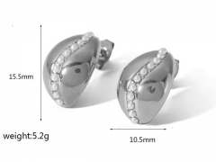 HY Wholesale Jewelry Popular Earrings 316L Stainless Steel Earrings Jewelry-HY0158E0765