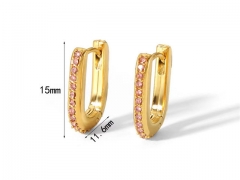 HY Wholesale Jewelry Popular Earrings 316L Stainless Steel Earrings Jewelry-HY0158E0212