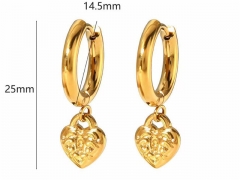 HY Wholesale Jewelry Popular Earrings 316L Stainless Steel Earrings Jewelry-HY0158E0555