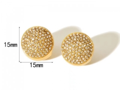 HY Wholesale Jewelry Popular Earrings 316L Stainless Steel Earrings Jewelry-HY0158E0273