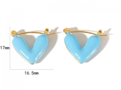 HY Wholesale Jewelry Popular Earrings 316L Stainless Steel Earrings Jewelry-HY0158E0226