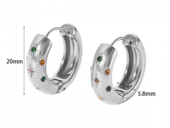 HY Wholesale Jewelry Popular Earrings 316L Stainless Steel Earrings Jewelry-HY0158E0169