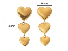 HY Wholesale Jewelry Popular Earrings 316L Stainless Steel Earrings Jewelry-HY0158E0711