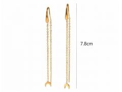 HY Wholesale Jewelry Popular Earrings 316L Stainless Steel Earrings Jewelry-HY0158E0718