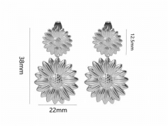 HY Wholesale Jewelry Popular Earrings 316L Stainless Steel Earrings Jewelry-HY0158E0049