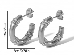 HY Wholesale Jewelry Popular Earrings 316L Stainless Steel Earrings Jewelry-HY0158E0338