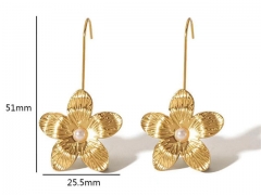 HY Wholesale Jewelry Popular Earrings 316L Stainless Steel Earrings Jewelry-HY0158E0053