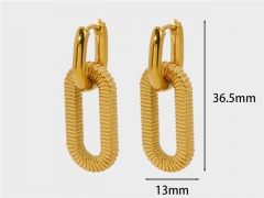 HY Wholesale Jewelry Popular Earrings 316L Stainless Steel Earrings Jewelry-HY0158E0192