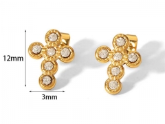 HY Wholesale Jewelry Popular Earrings 316L Stainless Steel Earrings Jewelry-HY0158E0788