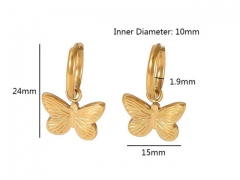 HY Wholesale Jewelry Popular Earrings 316L Stainless Steel Earrings Jewelry-HY0158E0171