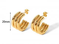 HY Wholesale Jewelry Popular Earrings 316L Stainless Steel Earrings Jewelry-HY0158E0237