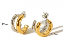 HY Wholesale Jewelry Popular Earrings 316L Stainless Steel Earrings Jewelry-HY0158E0154