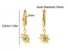 HY Wholesale Jewelry Popular Earrings 316L Stainless Steel Earrings Jewelry-HY0158E0422