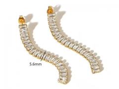 HY Wholesale Jewelry Popular Earrings 316L Stainless Steel Earrings Jewelry-HY0158E0349