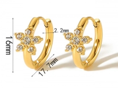 HY Wholesale Jewelry Popular Earrings 316L Stainless Steel Earrings Jewelry-HY0158E0657