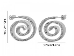 HY Wholesale Jewelry Popular Earrings 316L Stainless Steel Earrings Jewelry-HY0158E0222