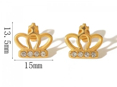 HY Wholesale Jewelry Popular Earrings 316L Stainless Steel Earrings Jewelry-HY0158E0505