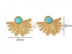 HY Wholesale Jewelry Popular Earrings 316L Stainless Steel Earrings Jewelry-HY0158E0282