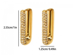 HY Wholesale Jewelry Popular Earrings 316L Stainless Steel Earrings Jewelry-HY0158E0329