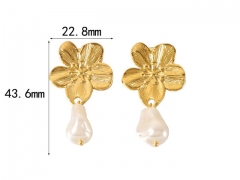 HY Wholesale Jewelry Popular Earrings 316L Stainless Steel Earrings Jewelry-HY0158E0055