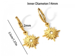 HY Wholesale Jewelry Popular Earrings 316L Stainless Steel Earrings Jewelry-HY0158E0693