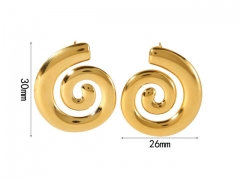 HY Wholesale Jewelry Popular Earrings 316L Stainless Steel Earrings Jewelry-HY0158E0026