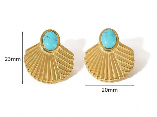 HY Wholesale Jewelry Popular Earrings 316L Stainless Steel Earrings Jewelry-HY0158E0281